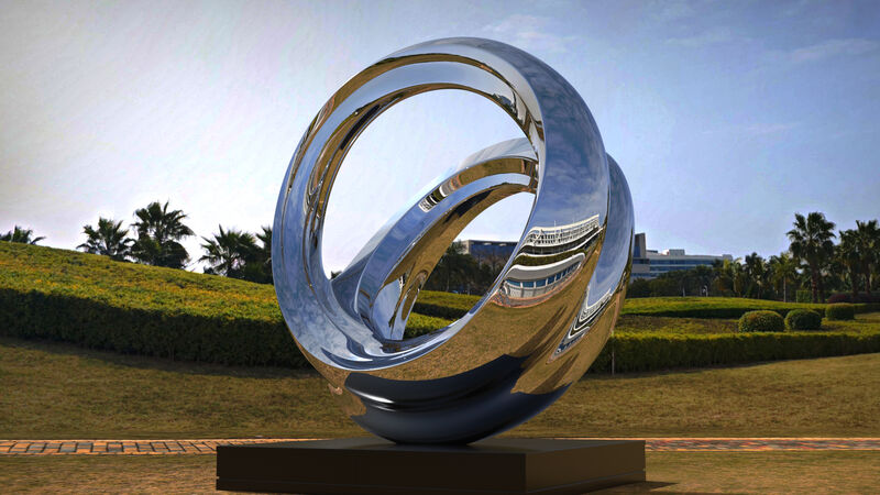 Echo Arc#2 - a Sculpture & Installation by Daniel Kei Wo